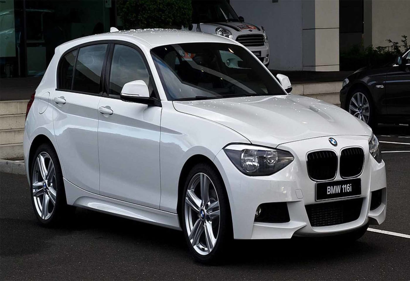 BMW 116i F20 Schwarz