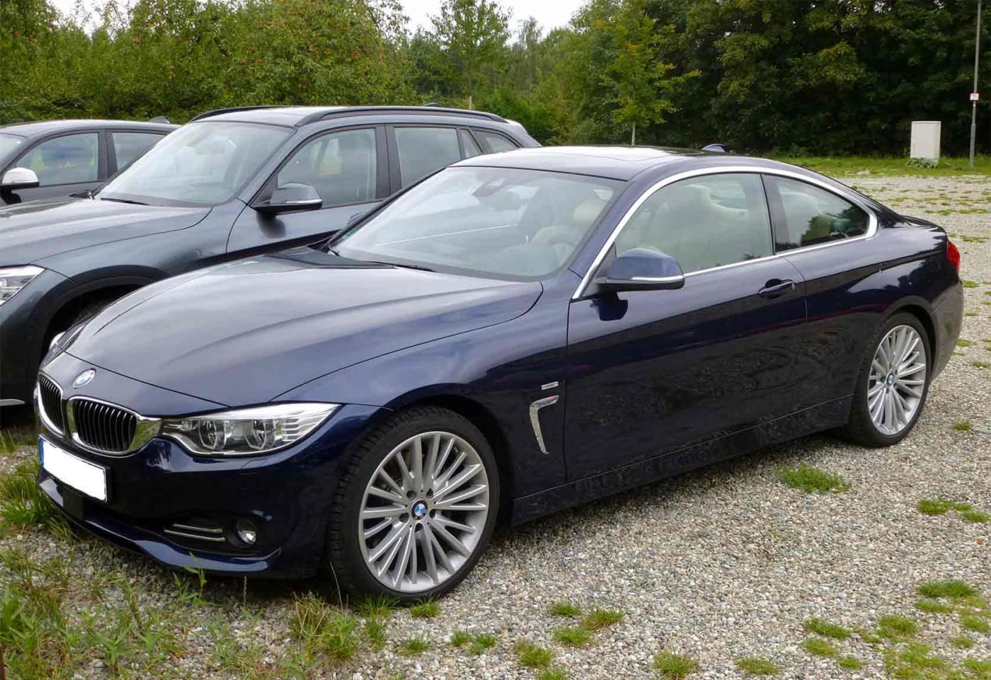 BMW 428i F32 Blau